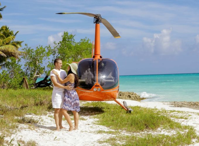 Saona Island by Helicopter