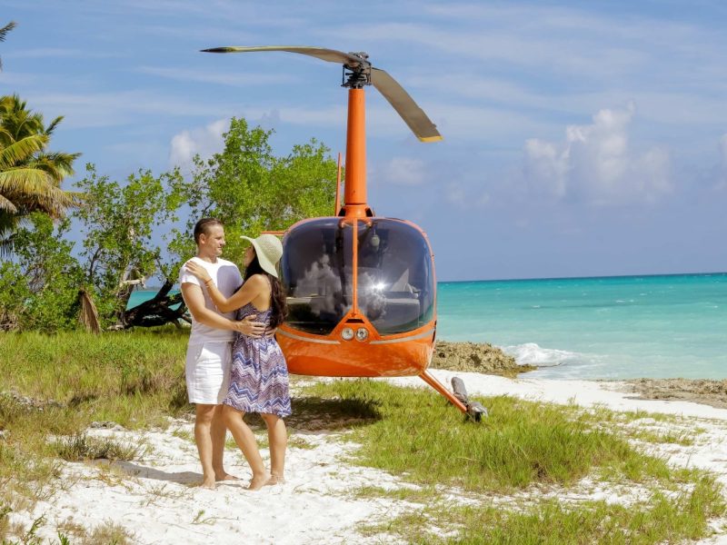 Saona Island by Helicopter